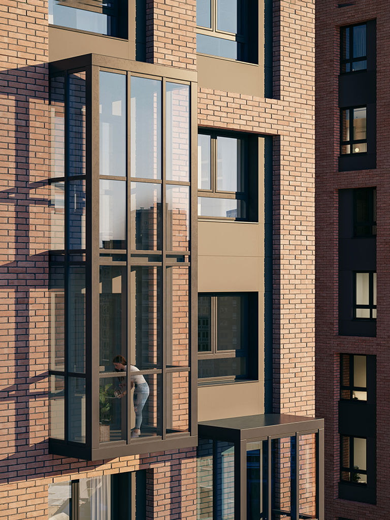 Балконы с панорамным остеклением — «Полар» — фото № 3