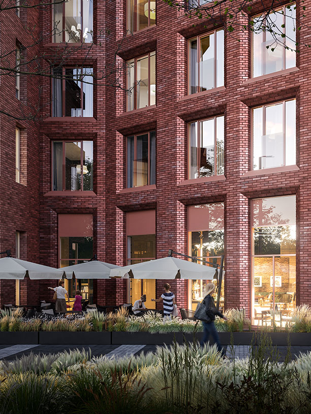 Кафе и магазины на первых этажах — «Москворечье»