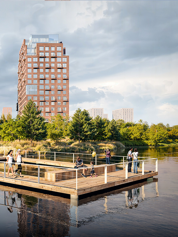 Прогулочная набережная — «Бунинская набережная»