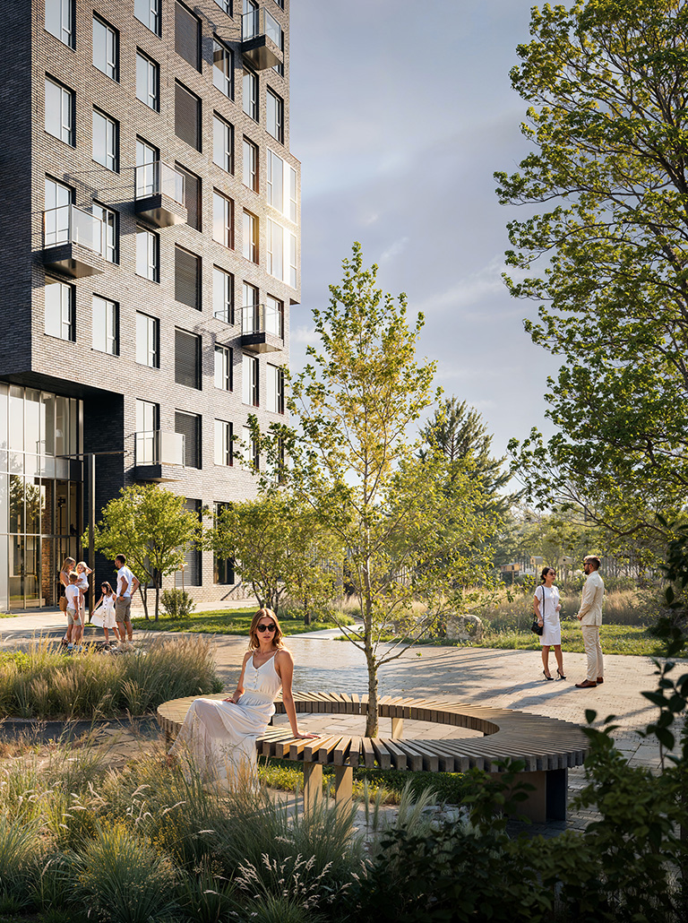 Дворы-парки — «Бунинская набережная» Дворы-парки — «Бунинская набережная»