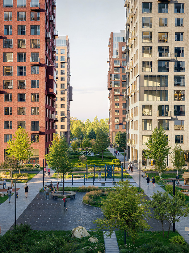Пешеходная аллея для прогулок — «Бунинская набережная»