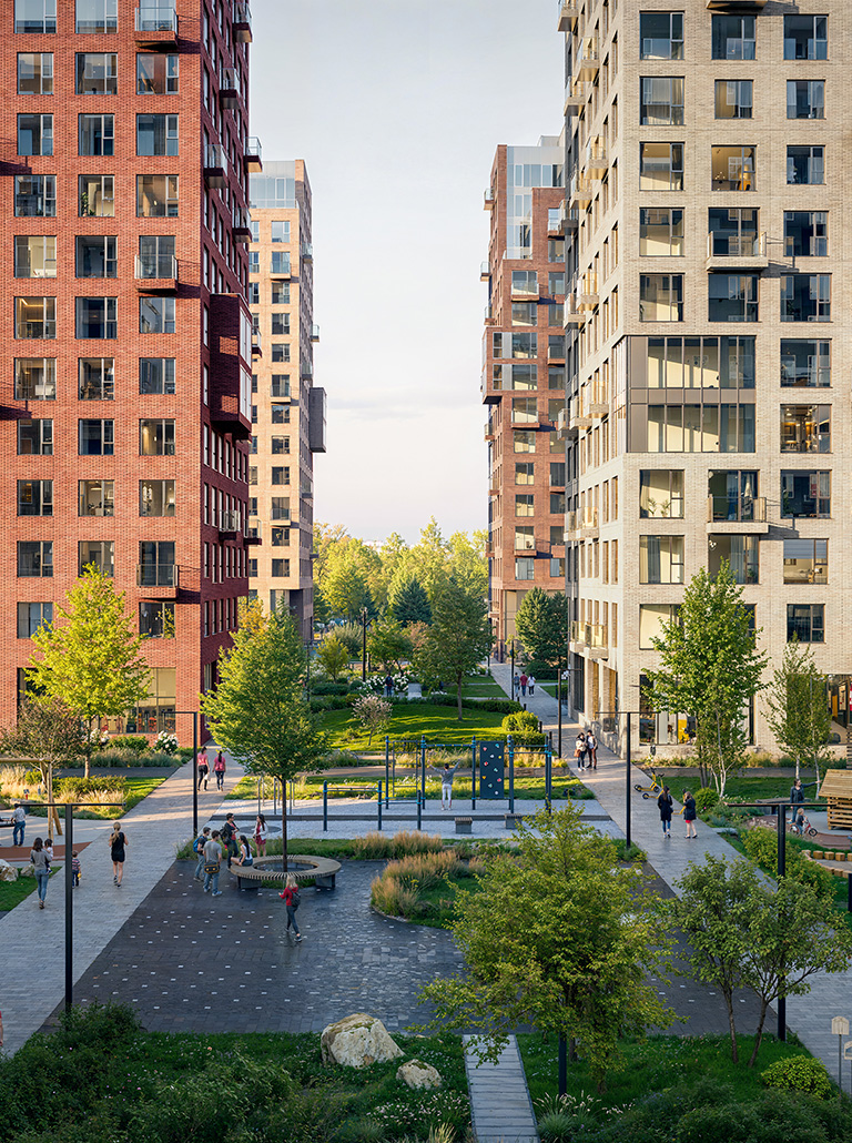Пешеходная аллея для прогулок — «Бунинская набережная» Пешеходная аллея для прогулок — «Бунинская набережная»