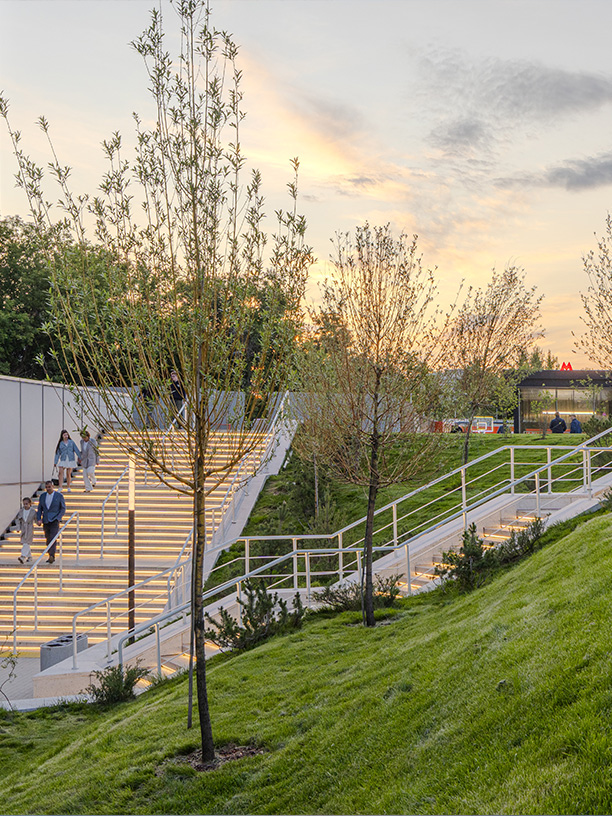 Быстрый доступ к метро — «Матвеевский парк»