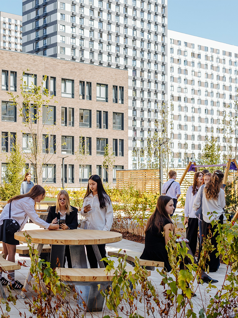 Связь с ландшафтом