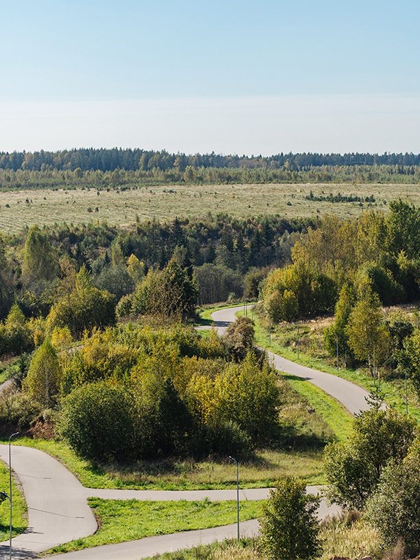 Лыжероллерная трасса — «Зелёный парк»